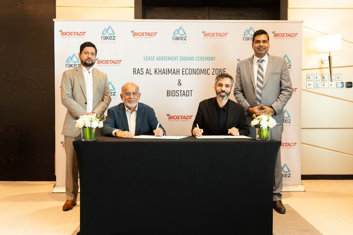 Biostadt India manufacturing facility in Ras Al Khaimah